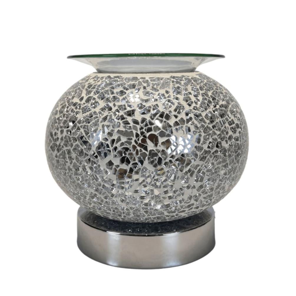 Sense Aroma Silver Mosaic Round Touch Electric Wax Melt Warmer £25.64